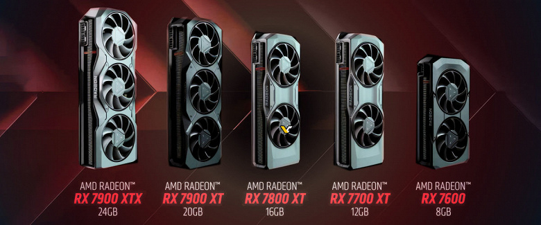AMD больше не выпустить полноценно новых моделей видеокарт в линейке Radeon RX 7000