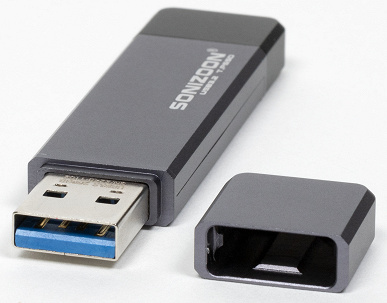 Тестирование внешнего SSD в формате флэшки Sonizoon USB3.2 T.PSSD 256 ГБ