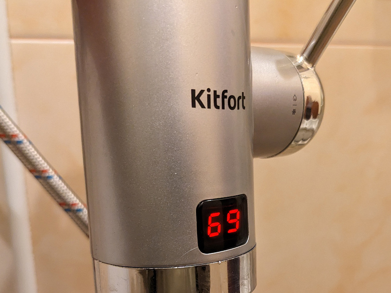 Обзор проточного водонагревателя Kitfort KT-4028: можно поставить вместо обычного смесителя