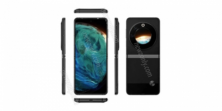 «Раскладушка» Tecno Phantom V Flip по оригинальности дизайна переплюнет Samsung Galaxy Z Flip5 и многие другие модели в сегменте