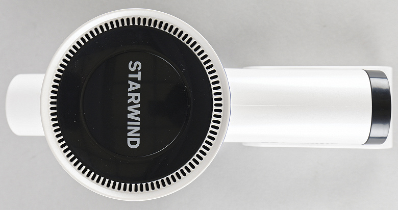 Обзор вертикального аккумуляторного пылесоса Starwind SCH9950