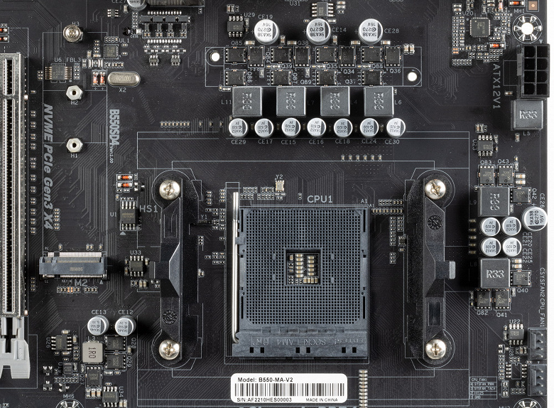 Обзор материнской платы Afox B550-MA-V2 на чипсете AMD B550