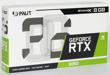 Обзор видеокарты Palit GeForce RTX 3060 StormX (8 ГБ)