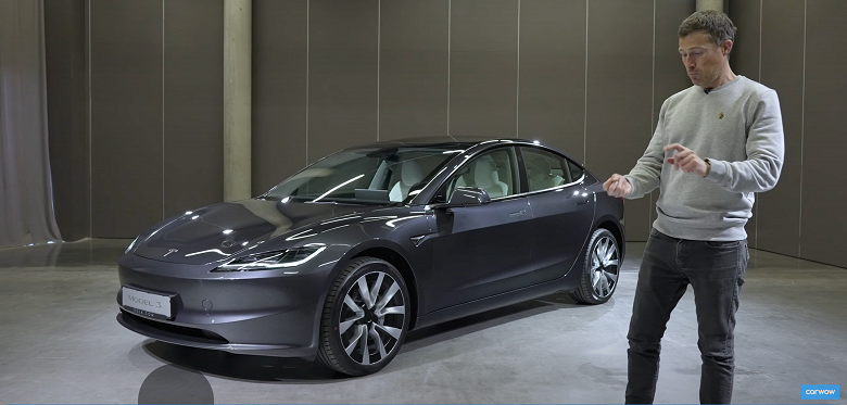 450 л.с. и 713 км без подзарядки, новые система стабилизации кузова и руль. Tesla Model 3 второго поколения уже доступна для предзаказа в Китае