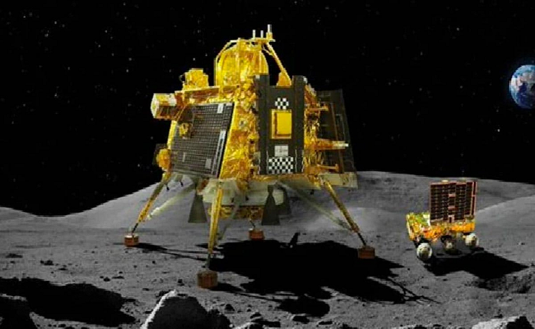 Индийский посадочный модуль «заснул» на Луне: до этого «Викрам» передал результаты исследований на Землю