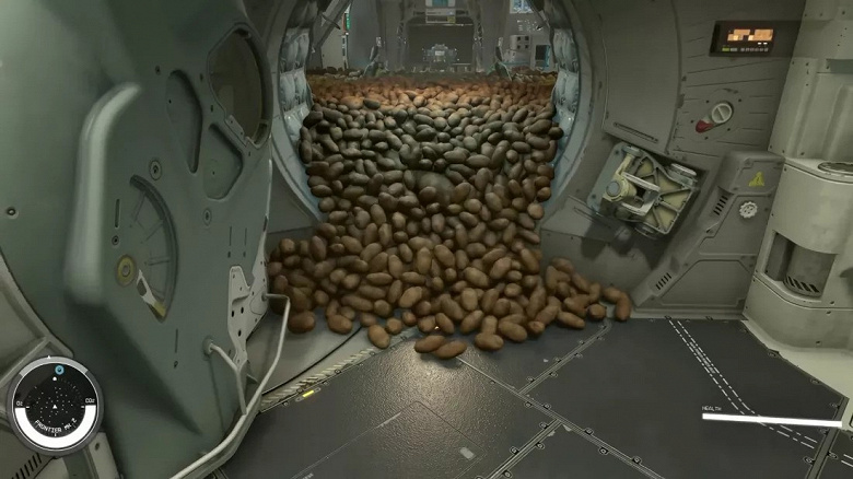 Игру Starfield испытали 20 000 картофелин. Движок игры сумел справиться с такой странной задачей