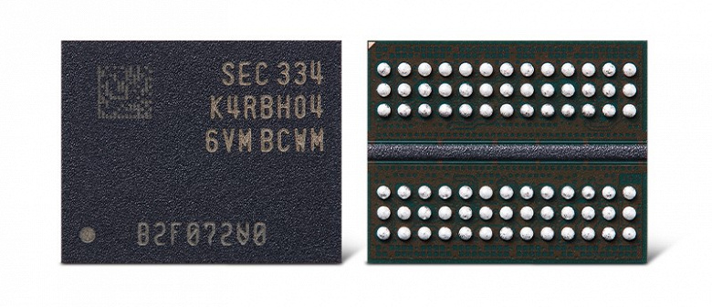 Samsung разработала микросхему DDR5 ёмкостью 32 Гбит, которая позволит создавать модули ОЗУ объёмом 128 ГБ