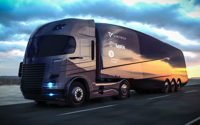 Представлен передовой 44-тонный грузовик Project ICEBreaker, который потягается с Tesla Semi