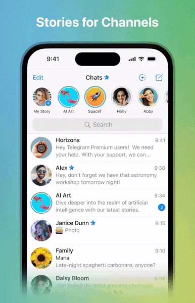 В Telegram запустили «Истории» для каналов, а также множество других улучшений 