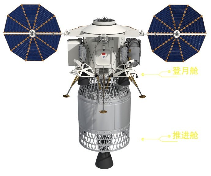 Китай представил концепт лунного посадочного модуля