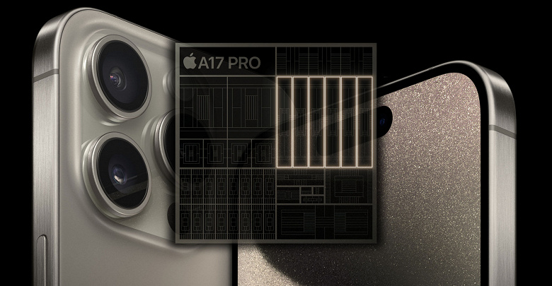 Apple снова всех обошла. SoC A17 Pro в iPhone 15 Pro и Pro Max производится по техпроцессу 3 нм и способна запускать современные компьютерные игры