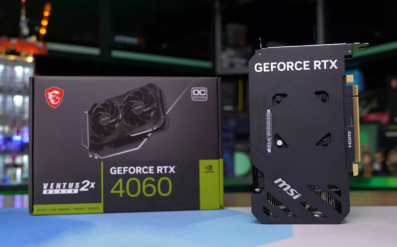 GeForce RTX 4060 всё-таки покупают. Видеокарта впервые появилась в статистике Steam