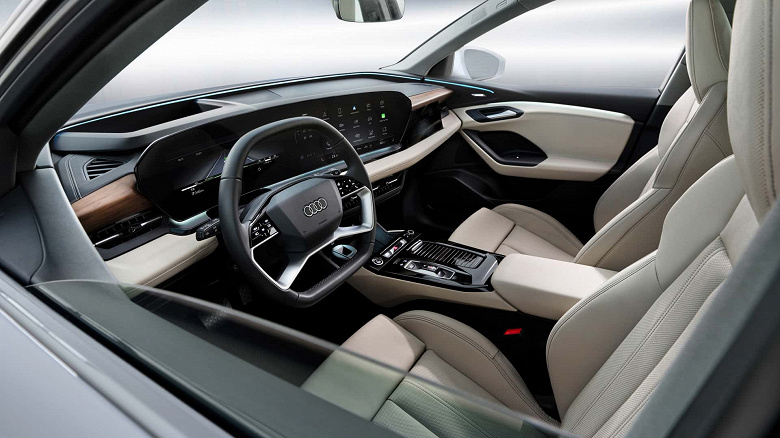 Это Audi Q6 e-tron 2025. Появились официальные подробности о новинке