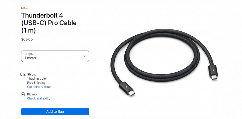 Это пресловутая жадность Apple? Комплектный кабель iPhone 15 Pro и 15 Pro Max поддерживает только USB 2