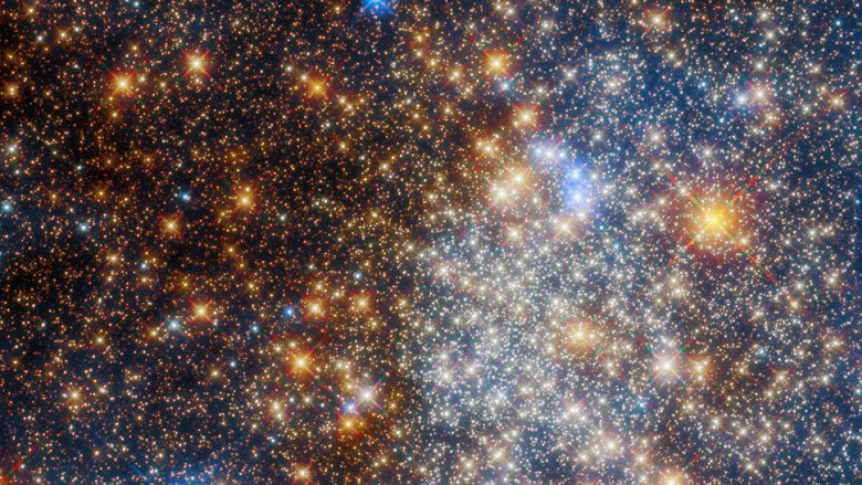 Hubble обнаружил редкую популяцию звёзд в скоплении Terzan 12, которые обладают особыми свойствами и внешним видом