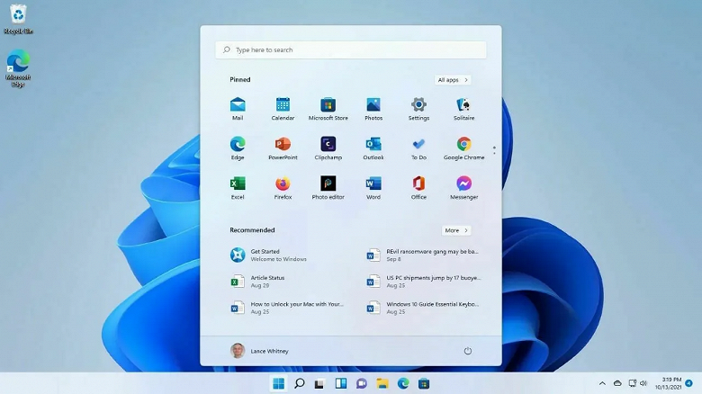 Microsoft замусорит меню «Пуск» Windows 11 рекомендациями сайтов