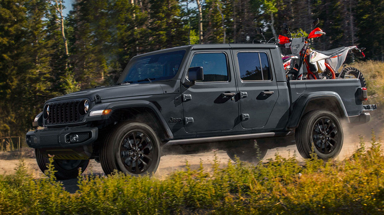 Представлен Jeep Gladiator NightHawk 2024, выпущенный в честь солнечного затмения