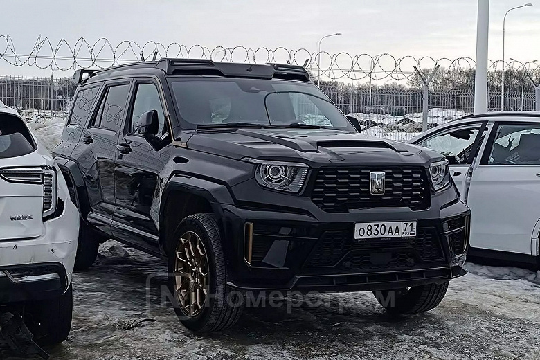 Российский завод Great Wall тестирует новейший Tank 700. Новейший внедорожник засняли на тульском заводе Haval