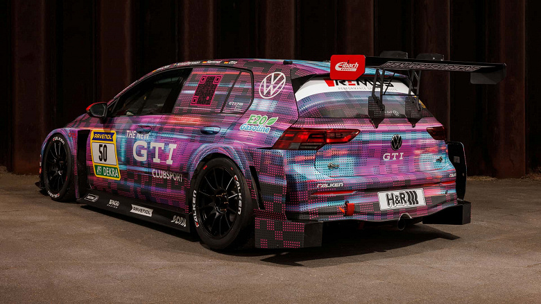 Это самый мощный Volkswagen Golf в истории: официальные изображения Volkswagen Golf GTI Clubsport 24h с мотором мощностью 348 л.с.