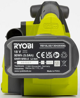 Обзор аккумуляторной ленточной шлифмашины Ryobi R18BS-0