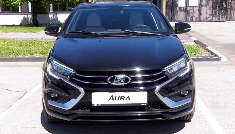 Lada Aura продолжают дорабатывать: машина получила новые колeсные диски