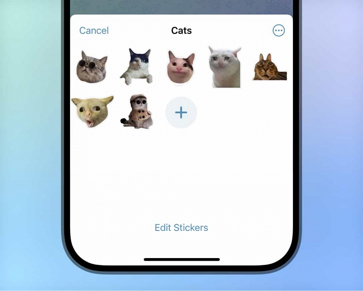 В Telegram запустили мощный и простой в использовании редактор стикеров