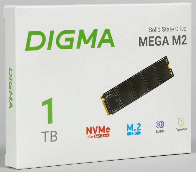 Тестирование недорогих SSD-накопителей Digma Mega M2, Meta M6 и Meta P7 емкостью 1 ТБ