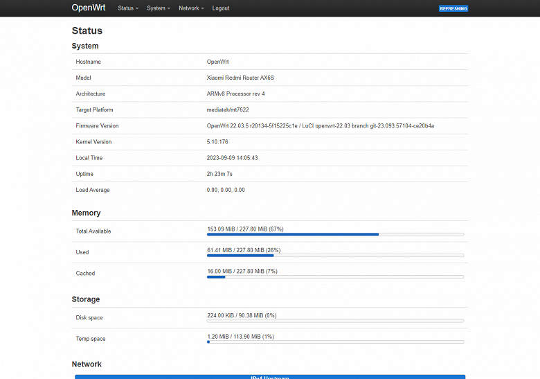 Краткое знакомство с прошивкой OpenWrt для беспроводных маршрутизаторов