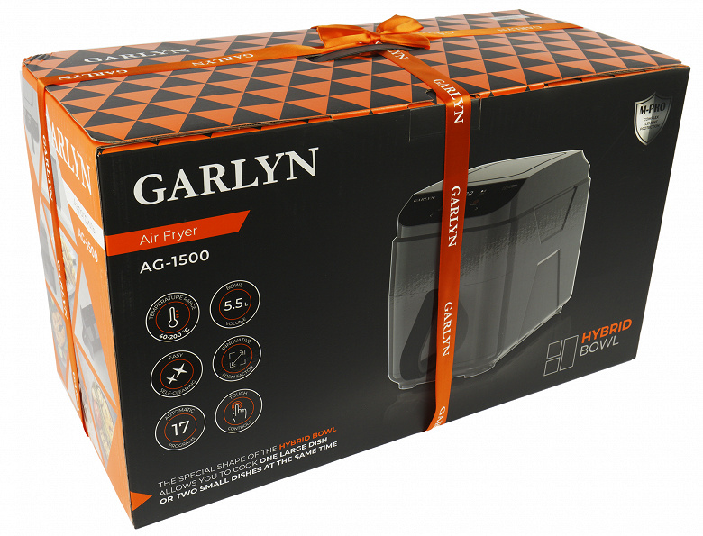 Обзор аэрогриля Garlyn AG-1500