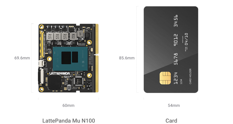 Меньше кредитной карты, но с процессором Intel. Представлен одноплатный ПК LattePanda Mu
