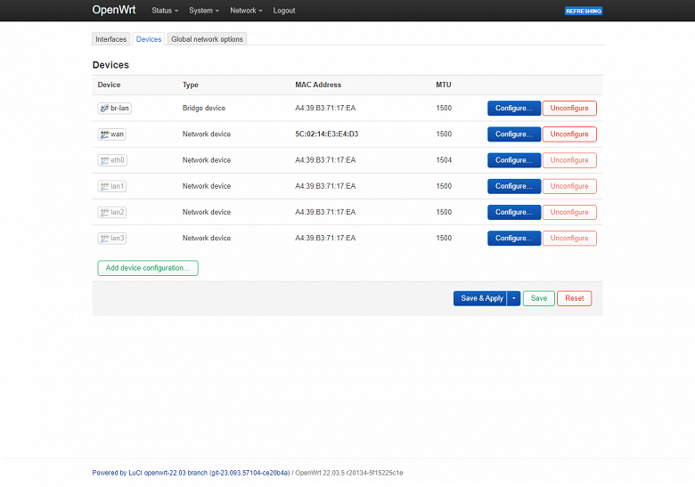 Краткое знакомство с прошивкой OpenWrt для беспроводных маршрутизаторов