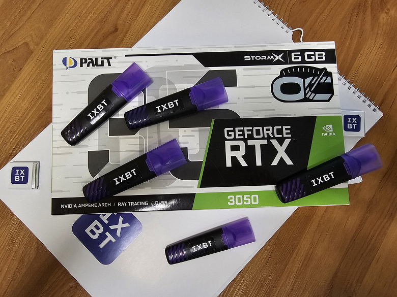 Обзор видеокарты Palit GeForce RTX 3050 StormX с уменьшенным объемом памяти 6 ГБ