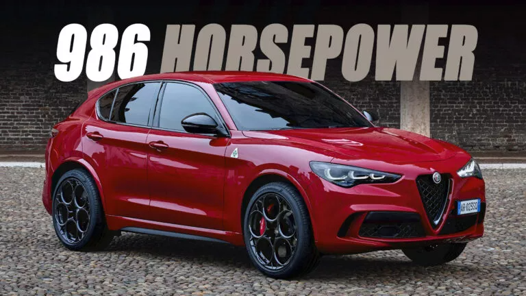 Новый Alfa Romeo Stelvio Quadrifoglio уже имеет мощность 941 л.с., но будет ещё больше