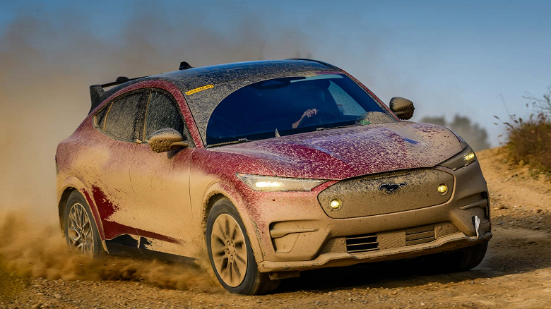 Ford построила собственную трассу для ралли-кросса при создании Mustang Mach-E