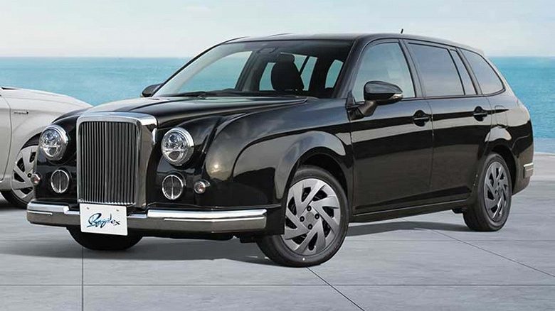 Самая необычная Toyota Corolla. Представлена Mitsuoka Ryugi 2024 c «лицом» классических Jaguar и Bentley