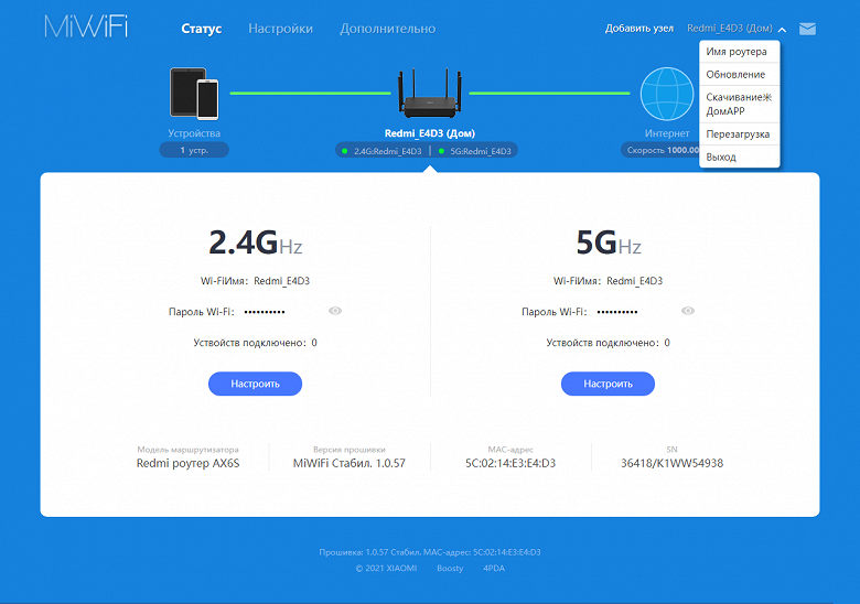 Тестирование роутера Redmi AX6S на прошивке OpenWrt