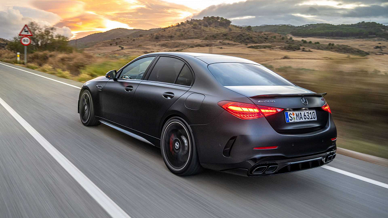 Представлен новый Mercedes-AMG C63 2024 с самым мощным в мире четырёхцилиндровым мотором