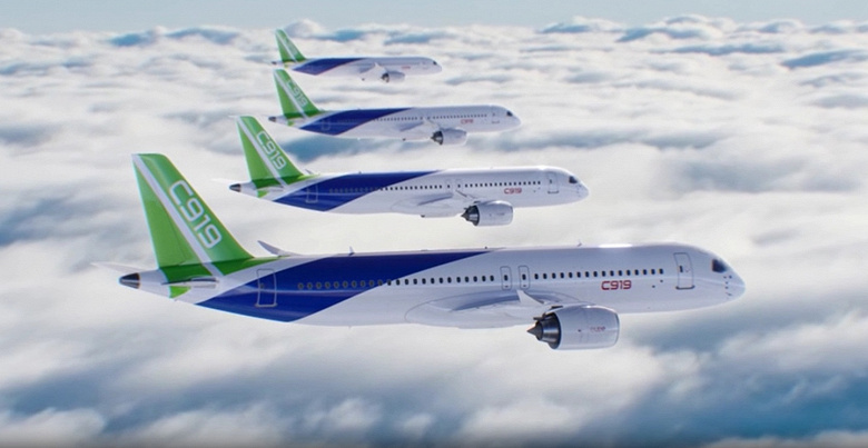 Спрос на китайский пассажирский лайнер COMAC C919 только растет. Suparna Airlines избавилась от последнего Boeing 787 и заказала сразу 30 самолётов C919