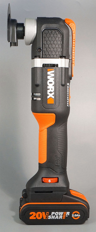 Обзор аккумуляторного реноватора Worx WX696