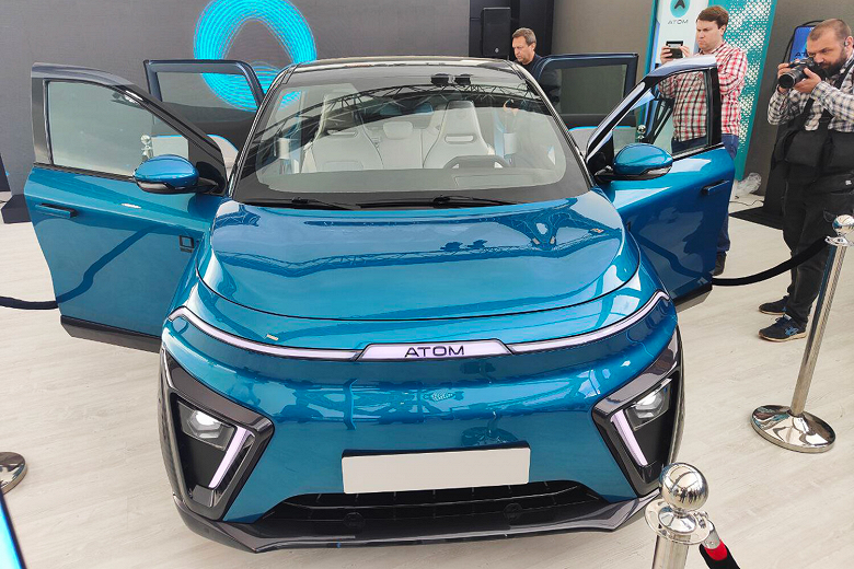 Российский автомобиль «Атом» будет стоить от 2,5 млн рублей