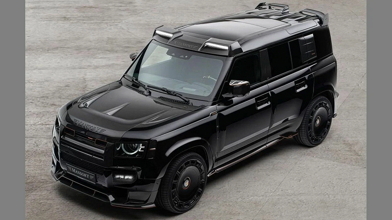 Представлен брутальный Land Rover Defender с 650-сильным двигателем V8 от Mansory