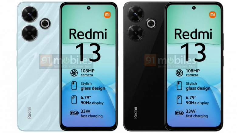 5030 мА·ч, 90 Гц, 108 Мп. Характеристики и стоимость глобального Redmi 13 4G