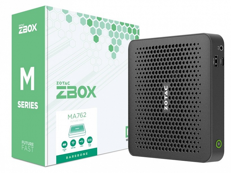 Компьютер толщиной всего 28,5 мм, подходящий для игр. Представлен Zotac ZBOX edge MA762 на 8-ядерном Ryzen 7 7840HS