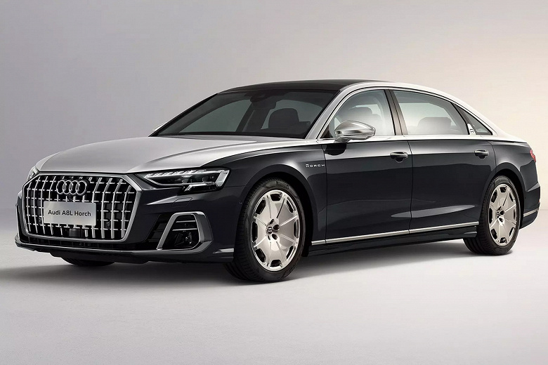 Большому седану премиум-класса – большой мотор. Audi A8L Horch наконец-то получил двигатель V8