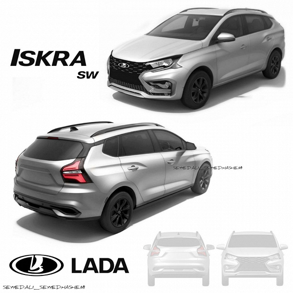 Это Lada Iskra SW. Новинку показали на изображениях