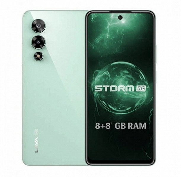 Представлен смартфон Lava Storm 5G дешевле $150