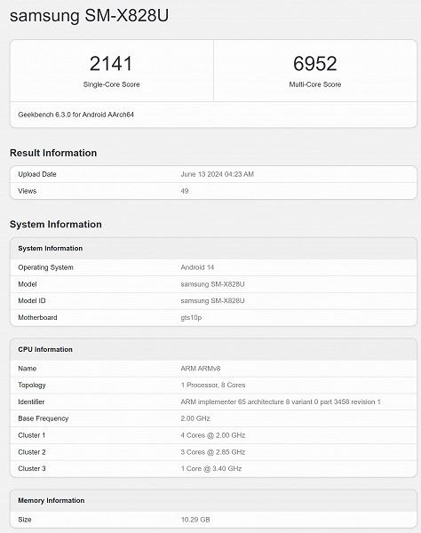 Samsung неожиданно отказывается от Snapdragon 8 Gen 3 в пользу MediaTek. Флагманский планшет Galaxy Tab S10+ засветился в Сети с SoC Dimensity 9300+