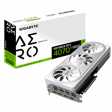 Так выглядят GeForce RTX 4070 Ti Super и GeForce RTX 4080 Super. Первые изображения видеокарт от Gigabyte и Palit