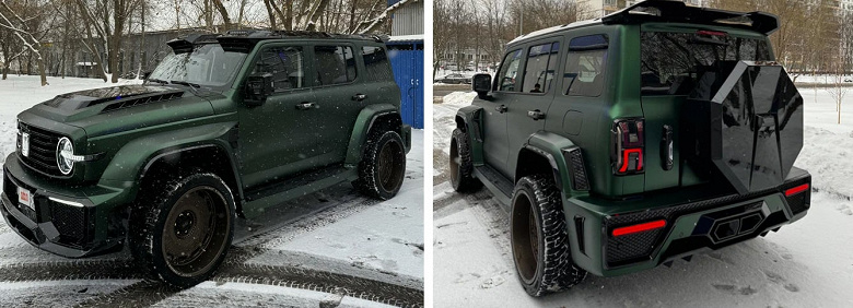 Tank 300 — один из самых дорогих китайских автомобилей в России. Доработанный российскими тюнерами внедорожник оценили в 29 млн рублей