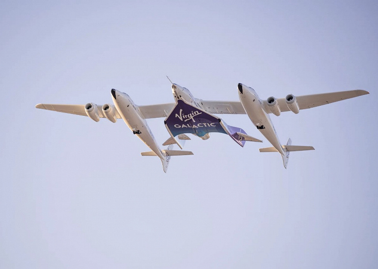 Virgin Galactic сообщила об инциденте во время последнего суборбитального полёта: штифт отсоединился от самолёта-носителя, но не представлял угрозы безопасности